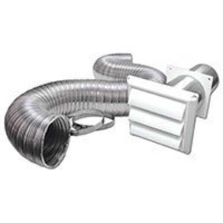 LAMBRO LAMBRO 313WUL Louvered Vent Kit, 1-Piece, For Gas and Electric Dryer Installations 313WUL